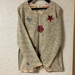 DAYOU 4XL カラフルパッチワーク長袖トップス