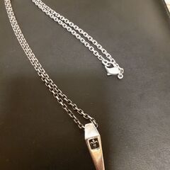 silverネックレスの画像