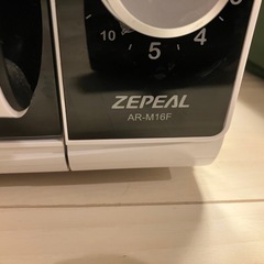 電子レンジ　ZEPEAL AR-M16F　の画像