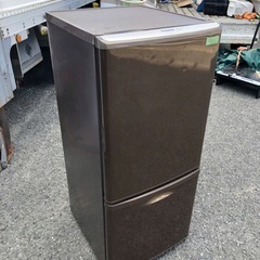 NO 921 🌈福岡市内配送設置無料✨🌈パナソニック 138L 2ドア パーソナルタイプ 冷蔵庫 ブラウン NR-B143W-Tの画像