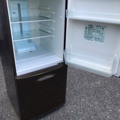NO 921 🌈福岡市内配送設置無料✨🌈パナソニック 138L 2ドア パーソナルタイプ 冷蔵庫 ブラウン NR-B143W-Tの画像