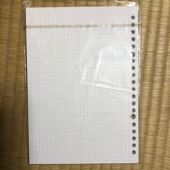【譲ります】まだありました。ルーズリーフA5の画像