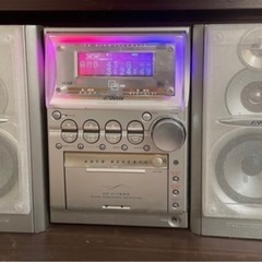 値下げ！Victor ＣＤ　MD(w)カセット　コンポ