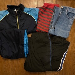 NIKE ナイキ　ウィンドブレーカー　ユニクロ　ジャージ　セット　140 の画像