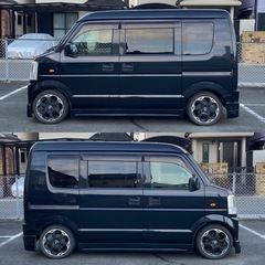 ⭐️コミコミ価格⭐️★車検令和7年9月まで★ターボ★カスタム車両★SUZUKI エブリィバン★の画像