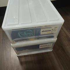 【セット】 ニトリクローゼットケース