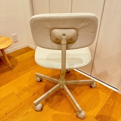 IKEA ワークチェア　ホワイトの画像