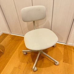 IKEA ワークチェア　ホワイトの画像