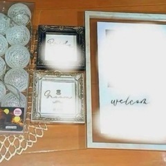 ウェルカムスペースセット　結婚式の画像