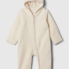 【試着のみ】GAPベビー　定価7000円ボアロンパース