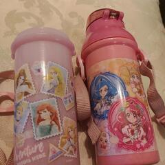 スケーター 水筒 480ml 直飲み ショルダー付き プリキュア プリンセス の画像