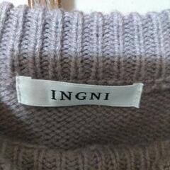 INGNIニットミニワンピの画像