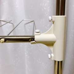 【取引中】【値下げしました】スラックスハンガー付きハンガーラックの画像