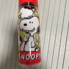 未使用　水筒　スヌーピー　プラスチックの画像