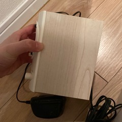 ELECOM 木のスピーカーの画像