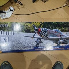 ラジコン　p51ムスタング　翼長800mmの画像