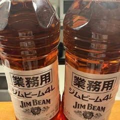 ジムビーム　お酒　４ℓ２本の画像