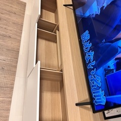 IKEA テレビ台　幅180×奥行40×高さ38(＋脚部分10cm)の画像