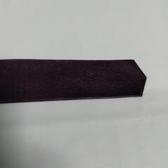 レザー製　 ブラウン（こげ茶）ベルト 　115✕幅4cm 　穴なしの画像