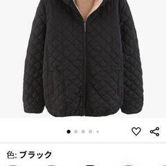 キルティング加工のジャンパー