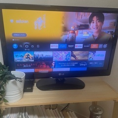 Amazon fire stickとLGのテレビセット