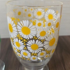 （アデリア）レトロ柄グラス2個セットの画像