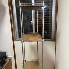 【取引成立】スチールラックの画像