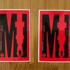 【未使用品】ミッションインポッシブル　ステッカー　2枚セット