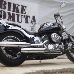 車検２年付　ドラッグスター400　DragStar400　フルノーマル　バックレスト付き　全塗装・整備済

の画像