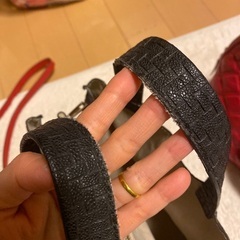 UN BILLION 黒　バッグ　あげます☆ボッテガ風の画像