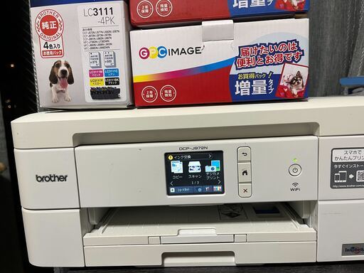 【インクセット】brotherのプリンター＋インク（純正＆非純正）