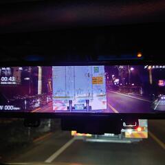 【引き渡し予定あり】4kミラー型ドライブレコーダーの画像