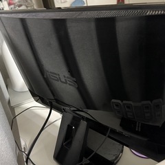 【取りに来てくれる方限定】ASUS黒モニター24インチの画像