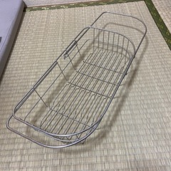 洗い物カゴ　キッチン　水切り　サイズ変更　シンクの画像