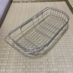 洗い物カゴ　キッチン　水切り　サイズ変更　シンク