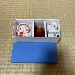 天狗うたげ盃 酒器揃 セット べく杯 コップ　宴会 穴あき べく盃 天狗盃 冷酒　おちょこ　の画像