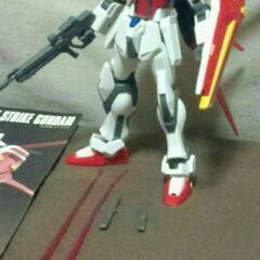 LP430 HGCE エールストライクガンダム 素組 ジャンク 完成品の画像