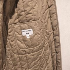 UNIQLO キルティングコートの画像