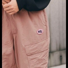 ナイロントレーニングワイドカーゴパンツの画像