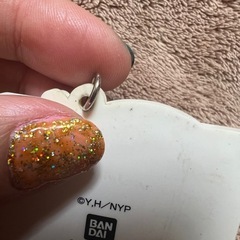 夏目友人帳　ゴム製キーチェーン　ニャンコ先生の画像