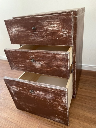 ⭐️②連休限定⭐️3段BOX ウッドボックス~ヴィンテージ調