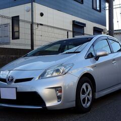 車検満タン ２６年式 プリウス 後期 実走行４５１６０ｋｍ ナビ...