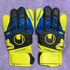 ※お話中※期間限定値下げ【未使用品】uhlsportゴールキーパーグローブの画像