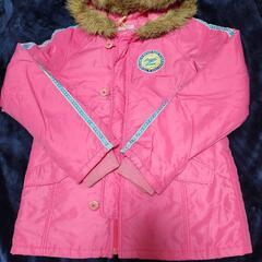 エンジェルブルージュニアサイズLファー付きコートナルミヤ　160...