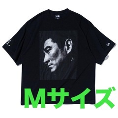 半袖 オーバーサイズド コットン Tシャツ 高倉健 × 永樂屋 ブラックの画像