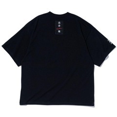 半袖 オーバーサイズド コットン Tシャツ 高倉健 × 永樂屋 ブラックの画像