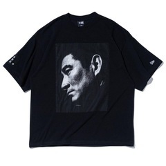 半袖 オーバーサイズド コットン Tシャツ 高倉健 × 永樂屋 ブラックの画像