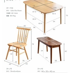 ダイニングセットの画像