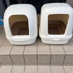 猫　トイレ　2セット