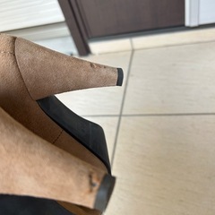 ショートブーツ　スエード　　の画像